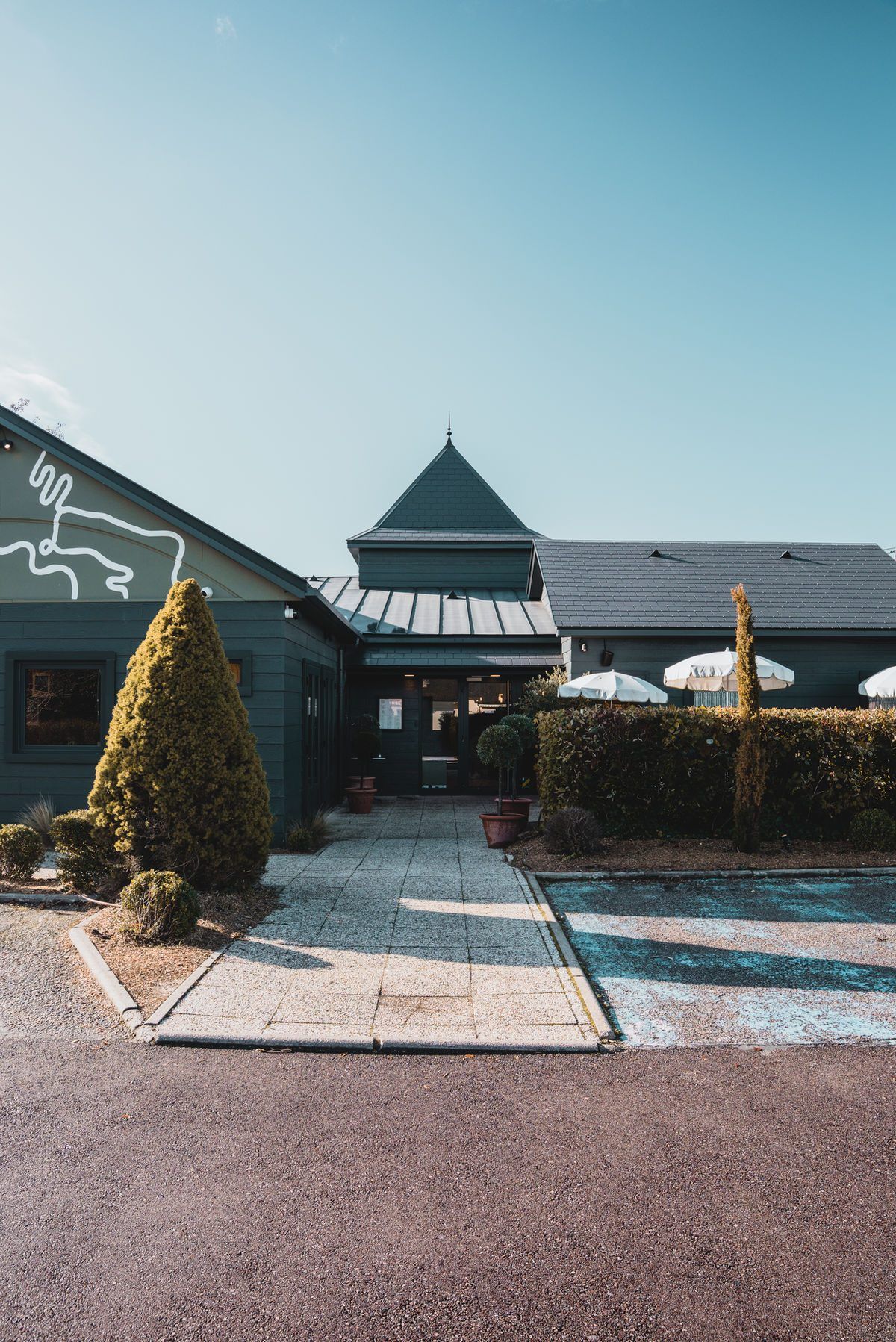 L'entrée de Mimosa, à Bois-Guillaume